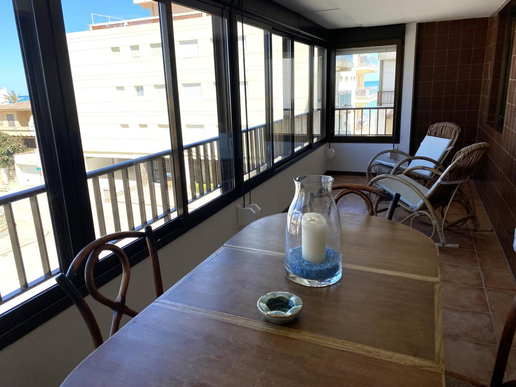 Peaceful Apartment In A Beachfront Complex Mareny Blau Exterior foto